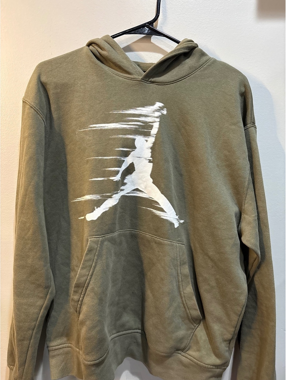 Jordan olive green pullover hoodie
